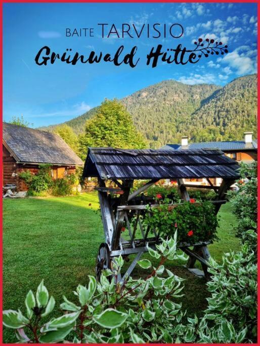 Gruenwald Huette Villa Тарвизио Екстериор снимка