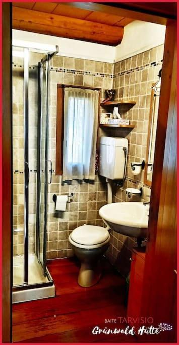 Gruenwald Huette Villa Тарвизио Екстериор снимка